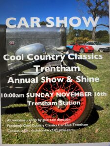 CLUB EVENT - Show and Shine @ Trentham Railway Station